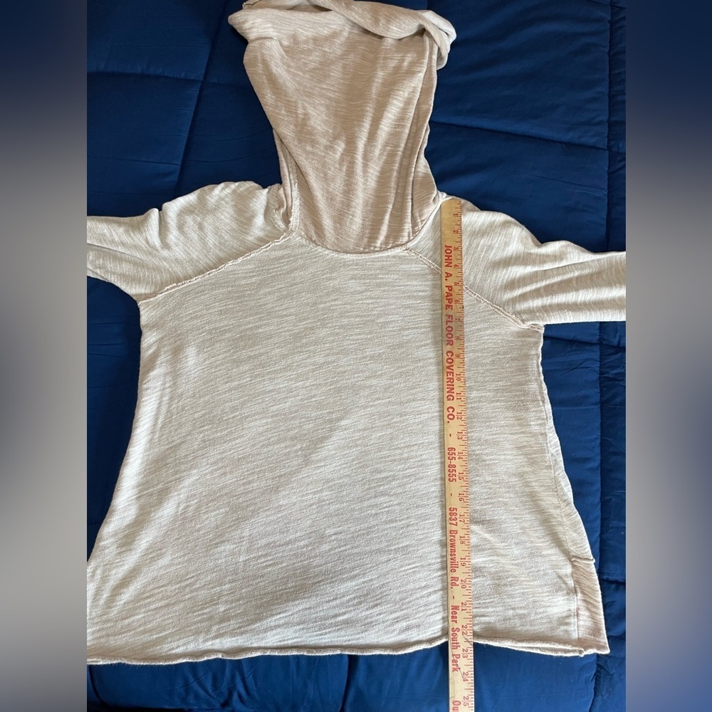 Free People Beach One Body Cocoon Cowl Neck Oversized Sweater/Top One Size Tan - Picture 5 of 10